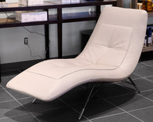 Roche Bobois Calibri Leather Chaise Lounge