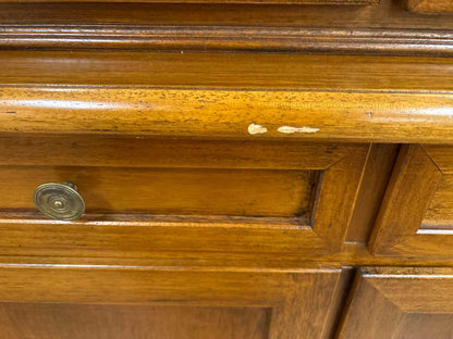 Cherry 3-Door Hutch