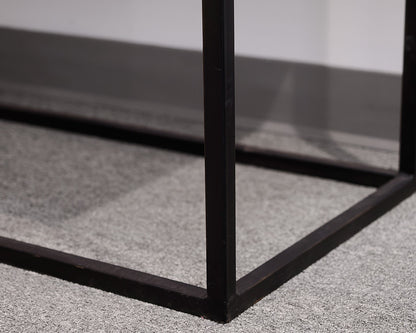 Two-Drawer Rustic Cherry Console Table