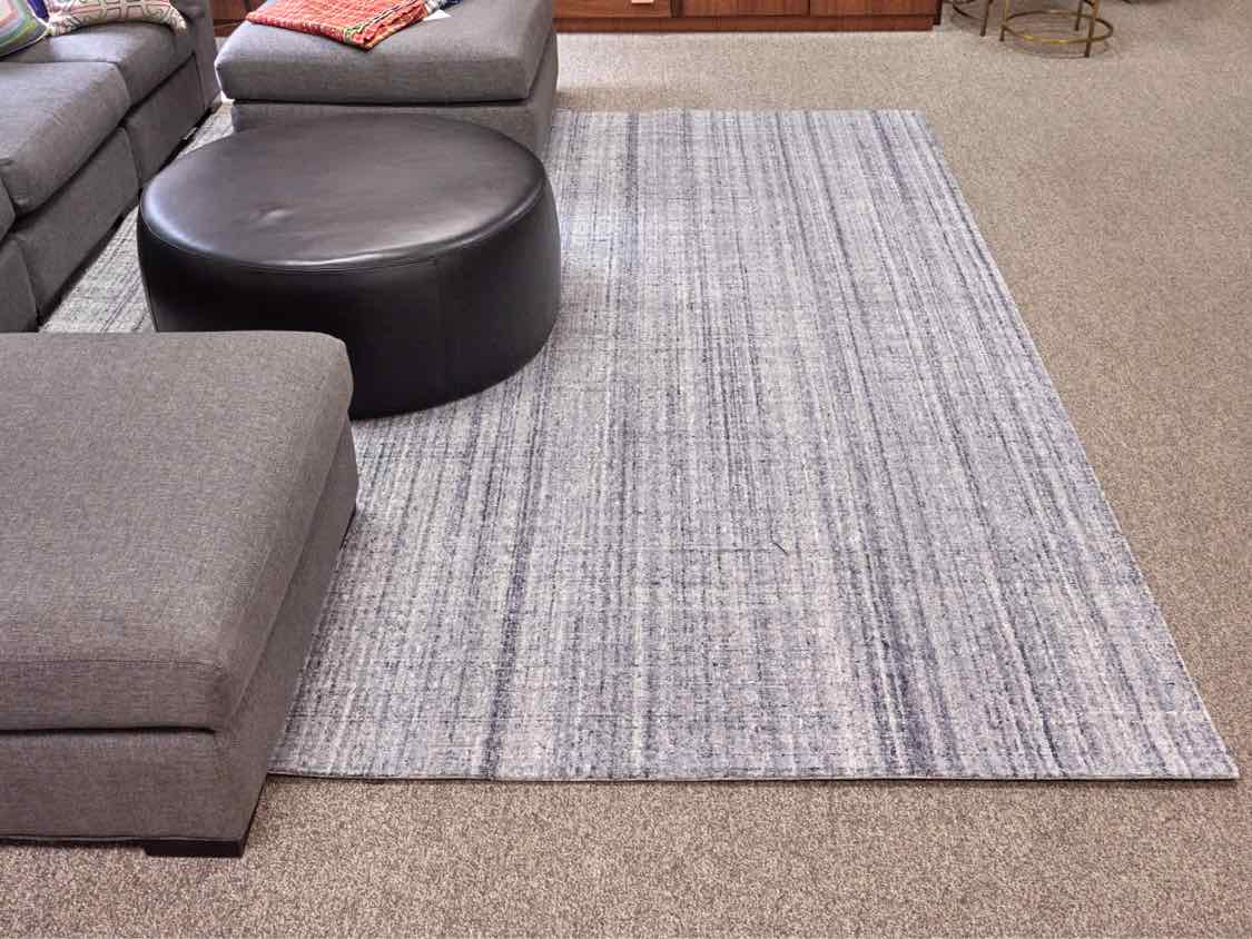 Dash & Albert Annie Selke Wool Area Rug in Blue & Grey