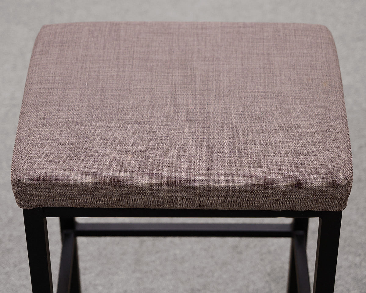 Pair of Amisco Upholstered Counter Stools
