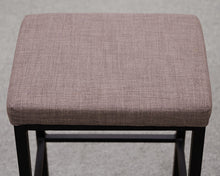 Pair of Amisco Upholstered Counter Stools