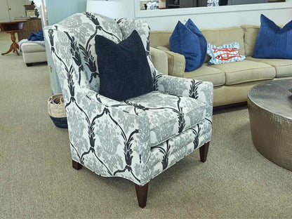 Bassett Wing Back  Upholstered Chair