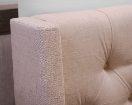 Queen Tufted Upholstered Bed Frame
