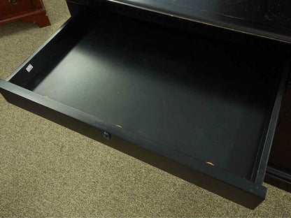 RH St. James Black Finish Desk