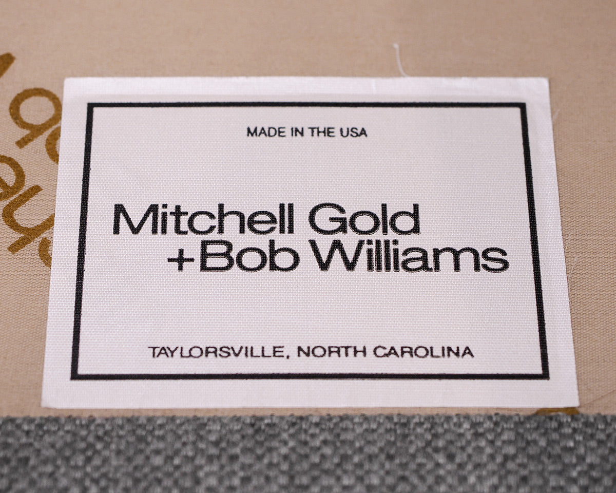 MG+BW Gray Tight Back Sectional