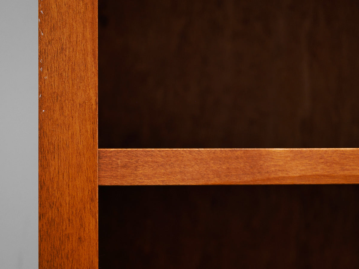 Cherry Adjustable Shelf Bookcase