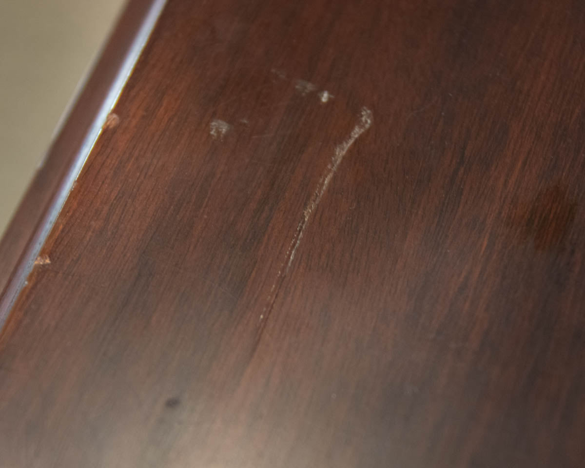 Henkel Harris Pembroke 2-Drawer Mahogany Dropleaf Side Table