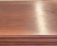 Mahogany 1 Drawer Nightstand & Open storage