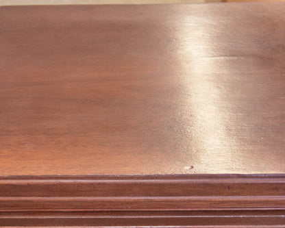 Mahogany 1 Drawer Nightstand & Open storage