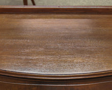 Inlaid Mahogany Two Drawer Console