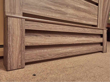 Ashley Furniture'Zelen' Driftwood finish Veneer King Bed