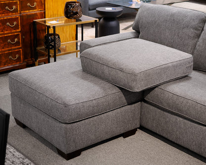Max Home 3-Cushion Sofa With Floating Chaise