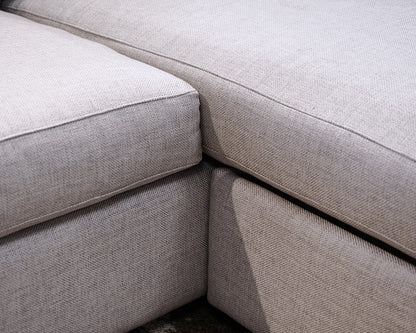 Crate & Barrel 'Axis' Sofa Chaise Lounger