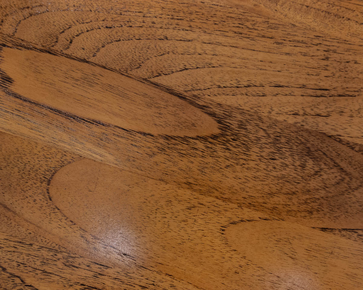Solid Light Walnut Desk Chair