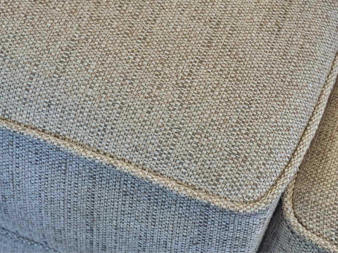 Flexsteel Three Cushion Sofa in Oatmeal Woven Fabric