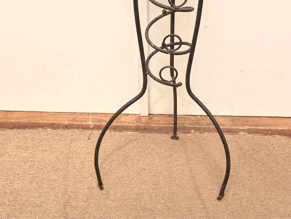 Black Steel 8 Wine Bottle Holder