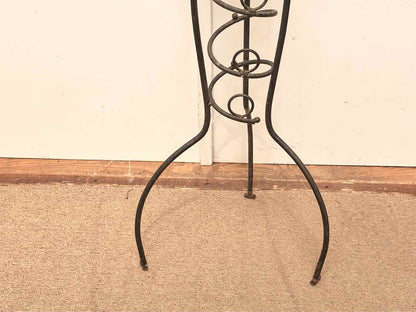 Black Steel 8 Wine Bottle Holder