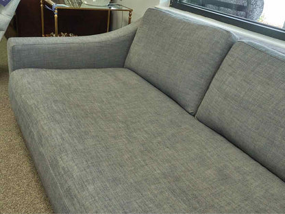 Restoration Hardware 'Belgian' Slope Arm Sofa in Graphite Grey