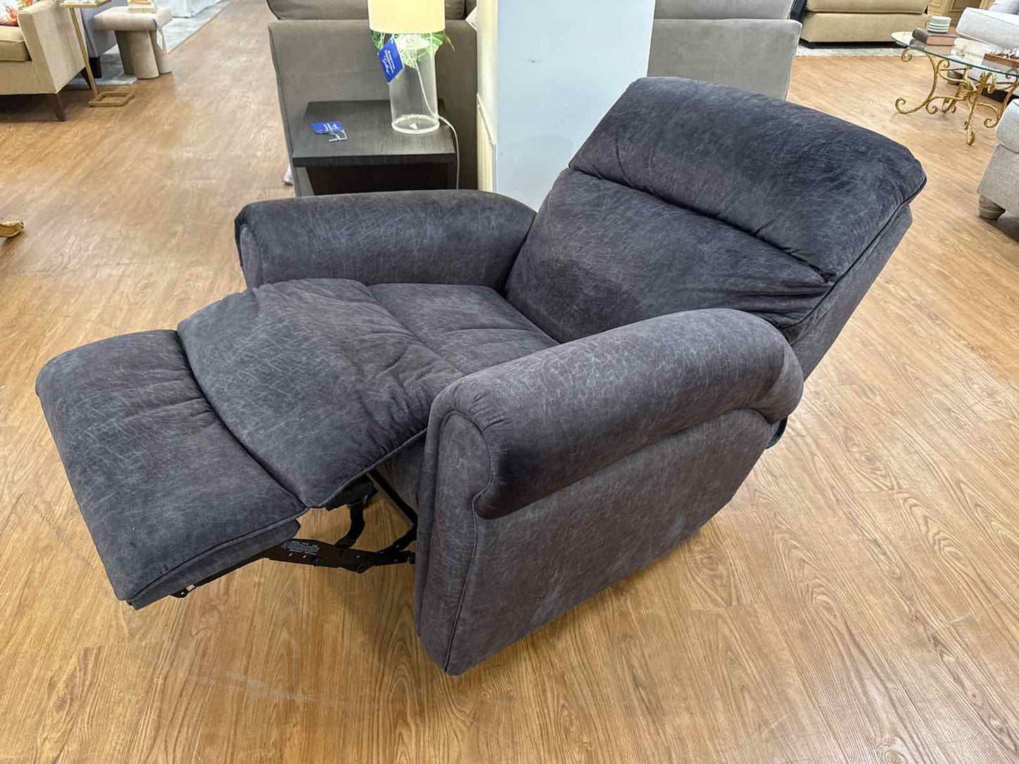 Flexsteel 'Langston' Charcoal Rocking Power Recliner