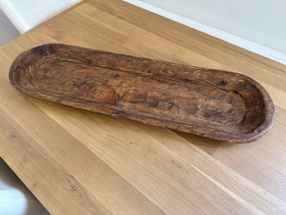 Large Carved Bowl