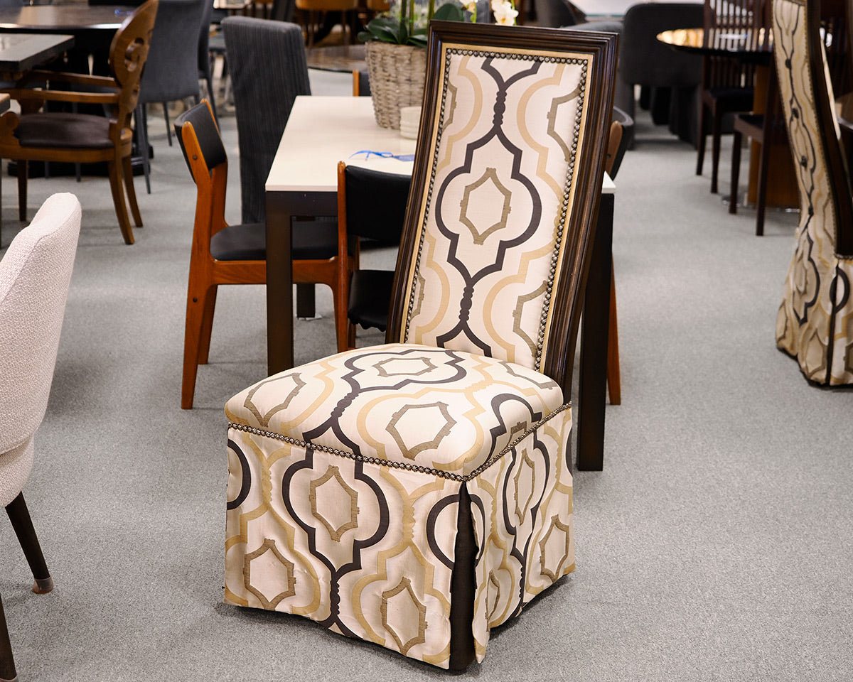 Set of 8 Marge Carson Caldwell Custom Dining Chairs