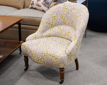 Petite Profile Upholstered Chair