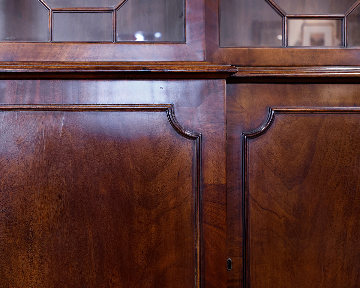 Burton-Ching George III Style Mahogany Breakfront