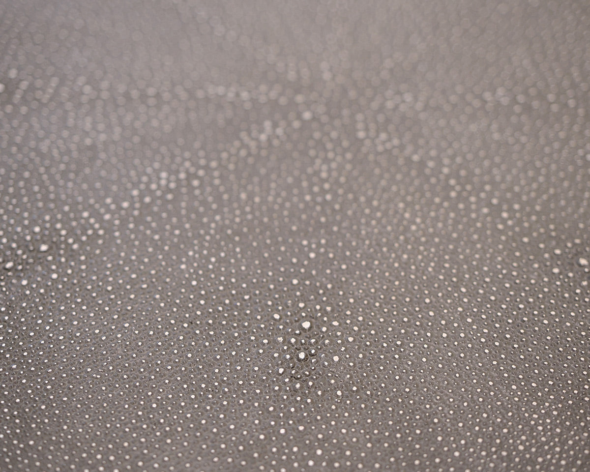 Four Hands Ebba Faux-Shagreen Round Coffee Table