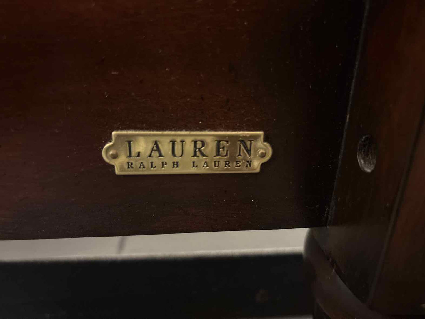 Ralph Lauren Mahogany 4-Poster Queen Bed