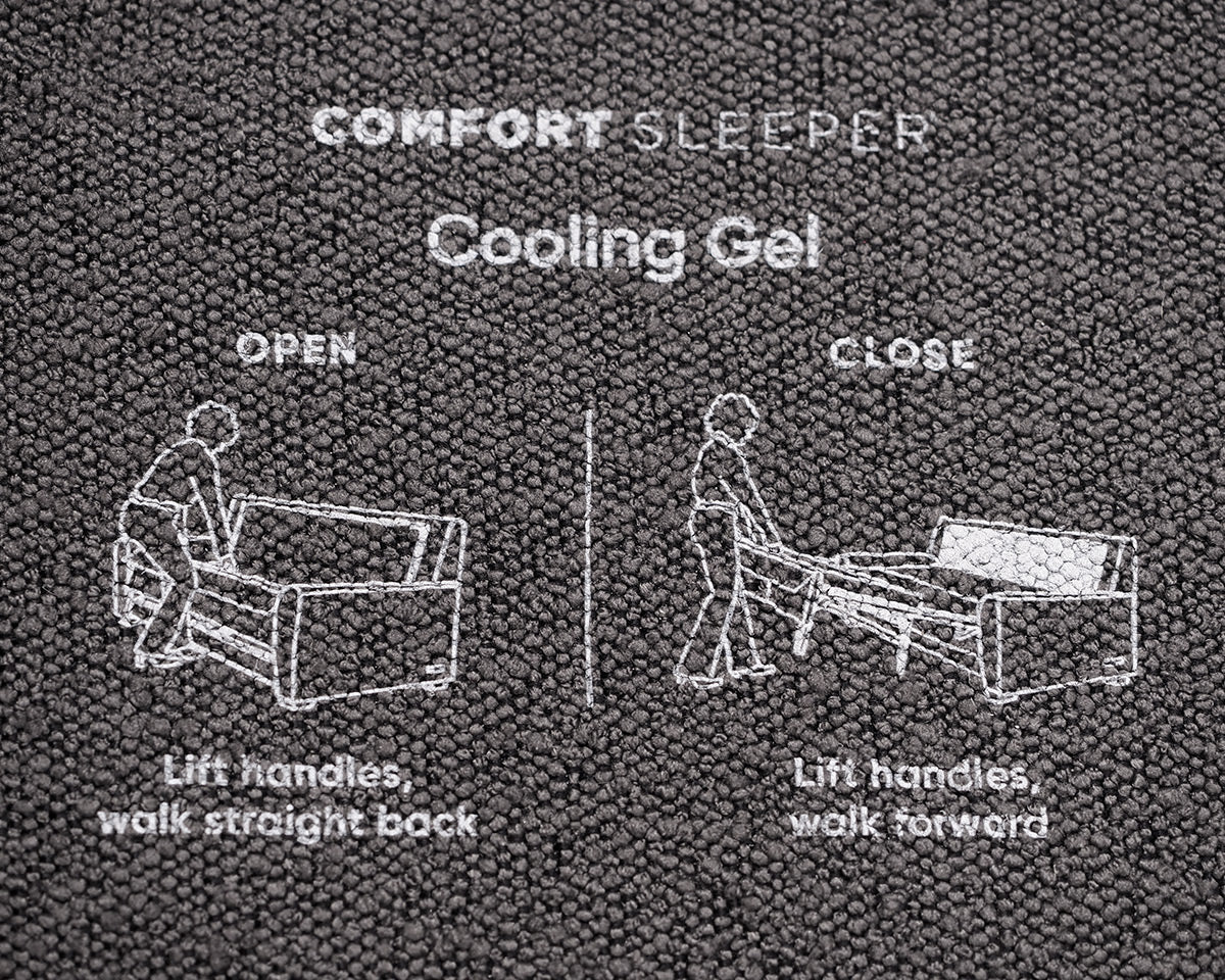 American Leather Two-Cushion Queen Sleeper