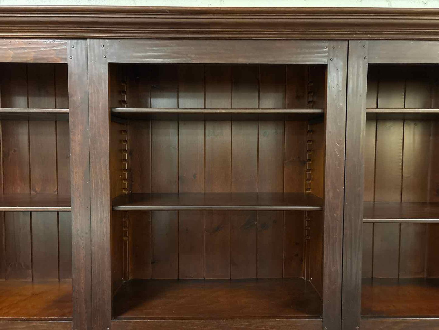 Rustic 3-Piece Bookcase