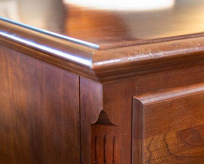 Colonial Furniture Co Dark Cherry Chest on Chest