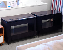 Pair of Nina Magon Iris Nightstands
