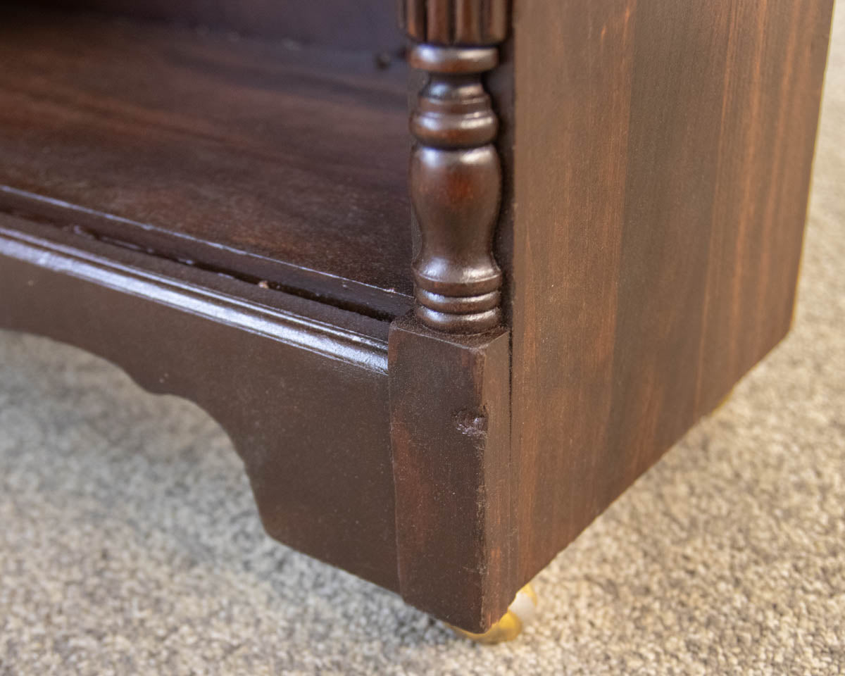 Petite Mahogany Bookcase