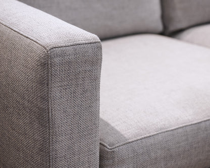 Crate & Barrel 'Axis' Sofa Chaise Lounger