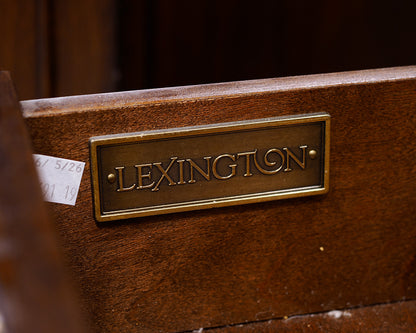 Lexington Glass Topped Nightstand