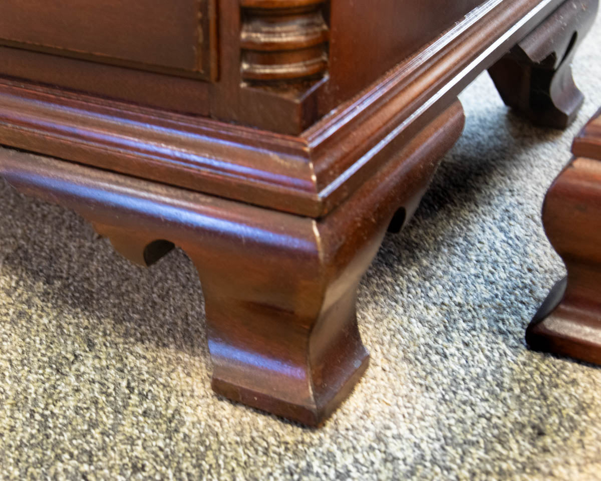 Solid Mahogany Six Drawer Dresser