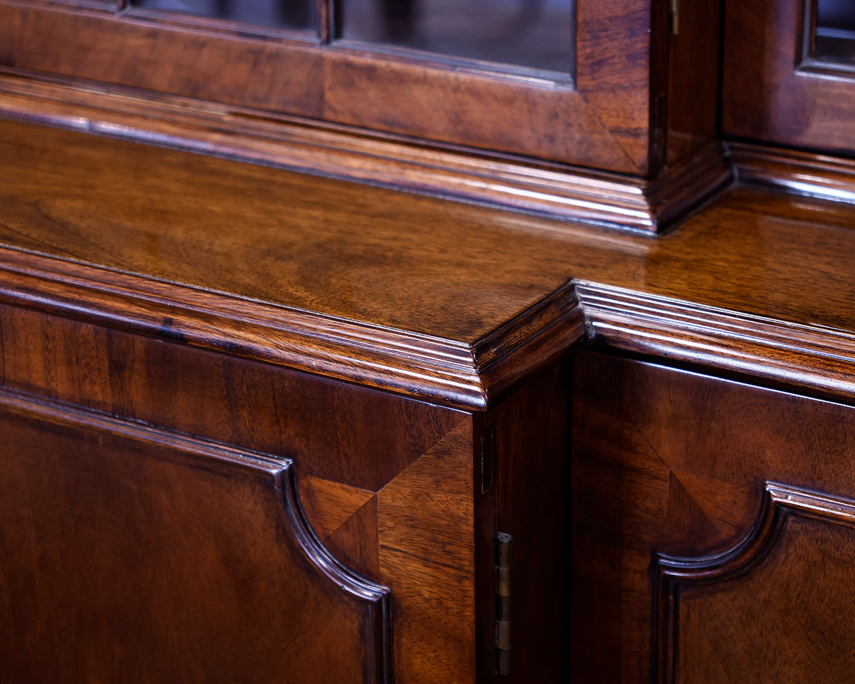 Burton-Ching George III Style Mahogany Breakfront