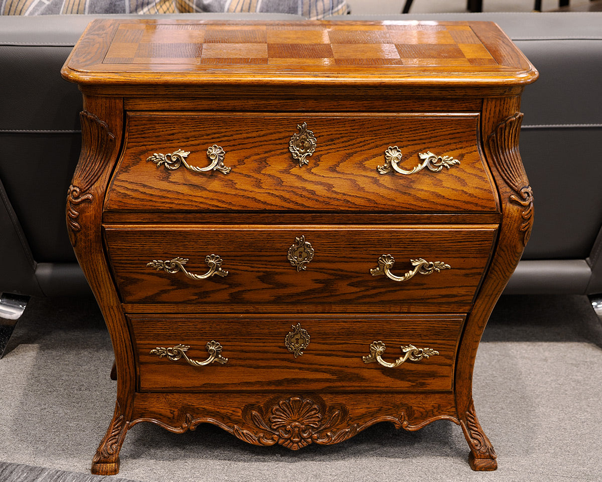 French Provincial Oak Accent Chest