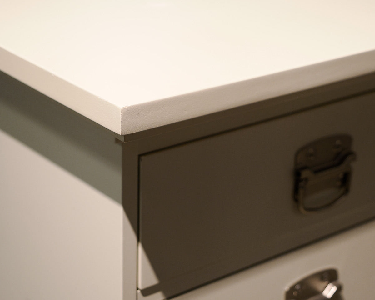 Pottery Barn White Modular Desk