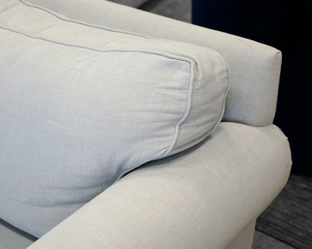 Ethan Allen Sky Blue Sectional