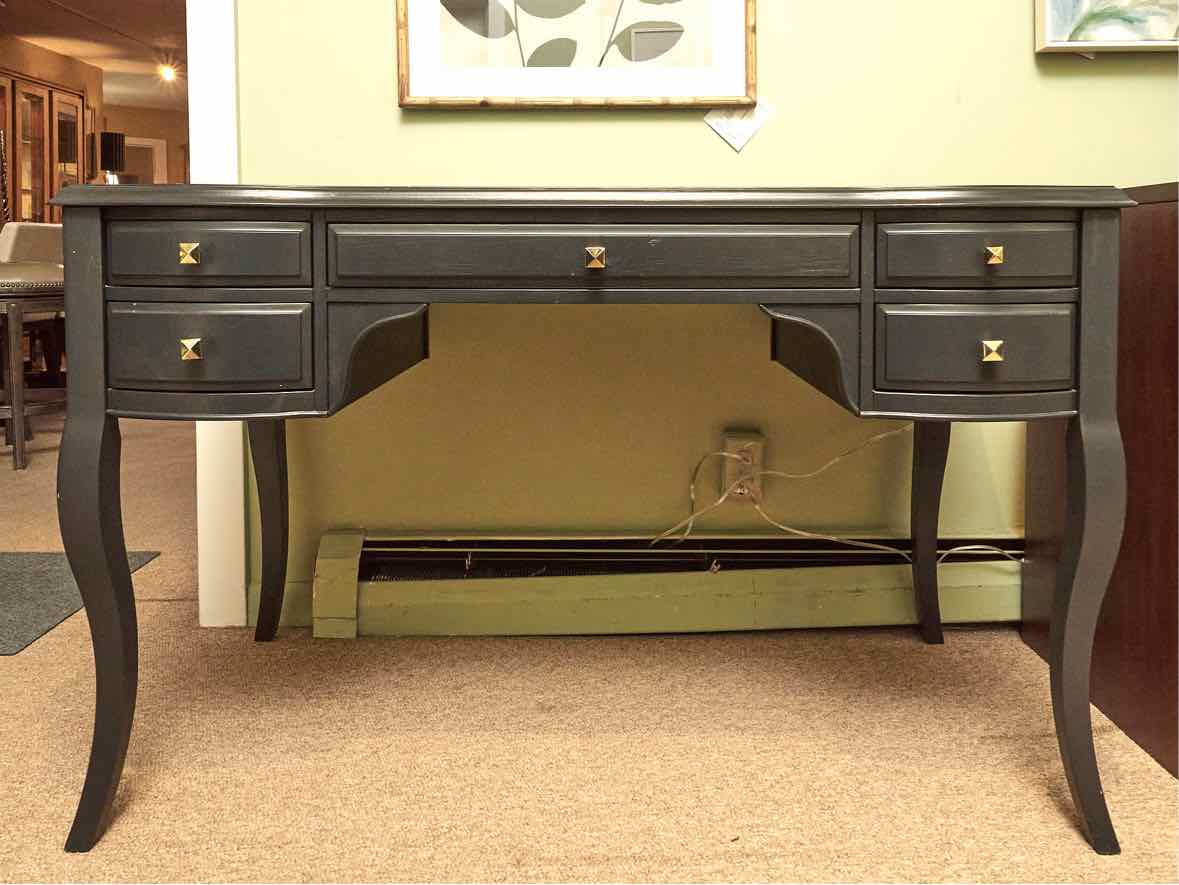 Pottery Barn Teen Emily & Meritt 'Asphalt Grey'  Finish  Desk