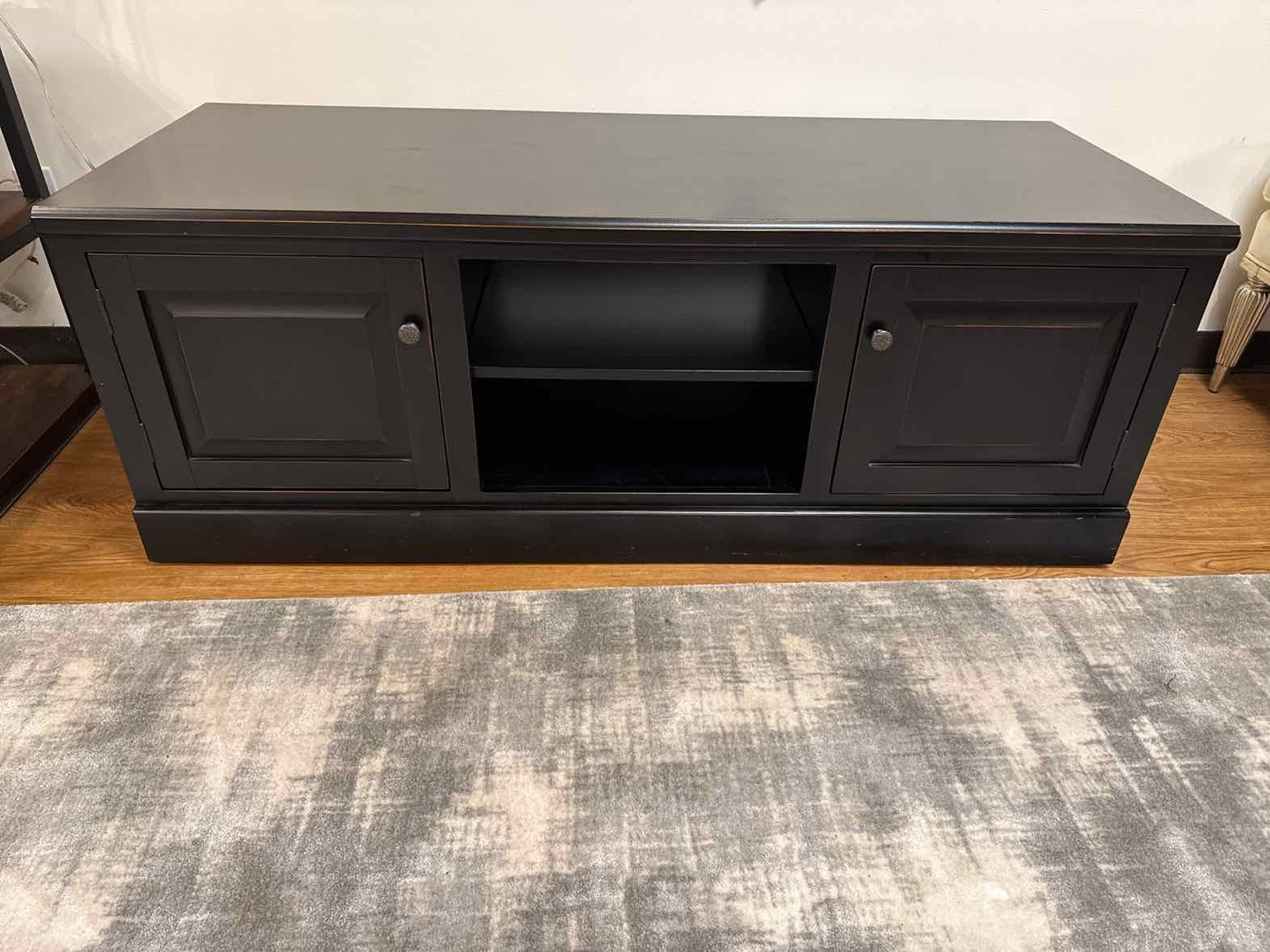 Arhaus Black Media Console