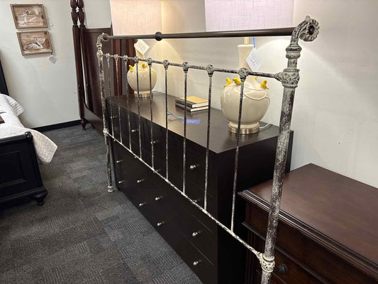 Charles P. Rogers Iron King Headboard