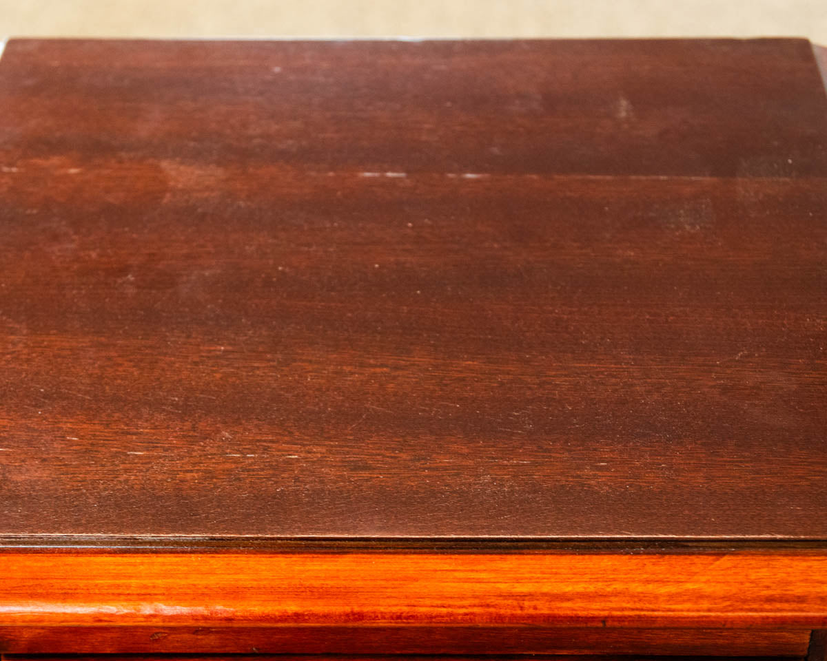 Solid Mahogany Nightstand W/ 1 Door