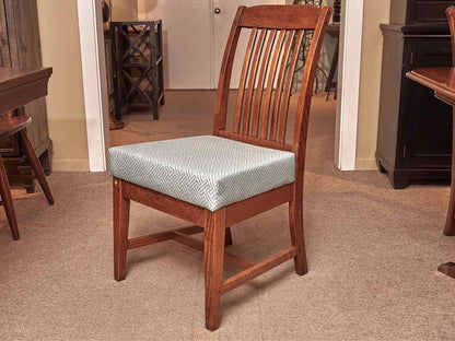 Oak Mission Style Table &  6 Chair Set