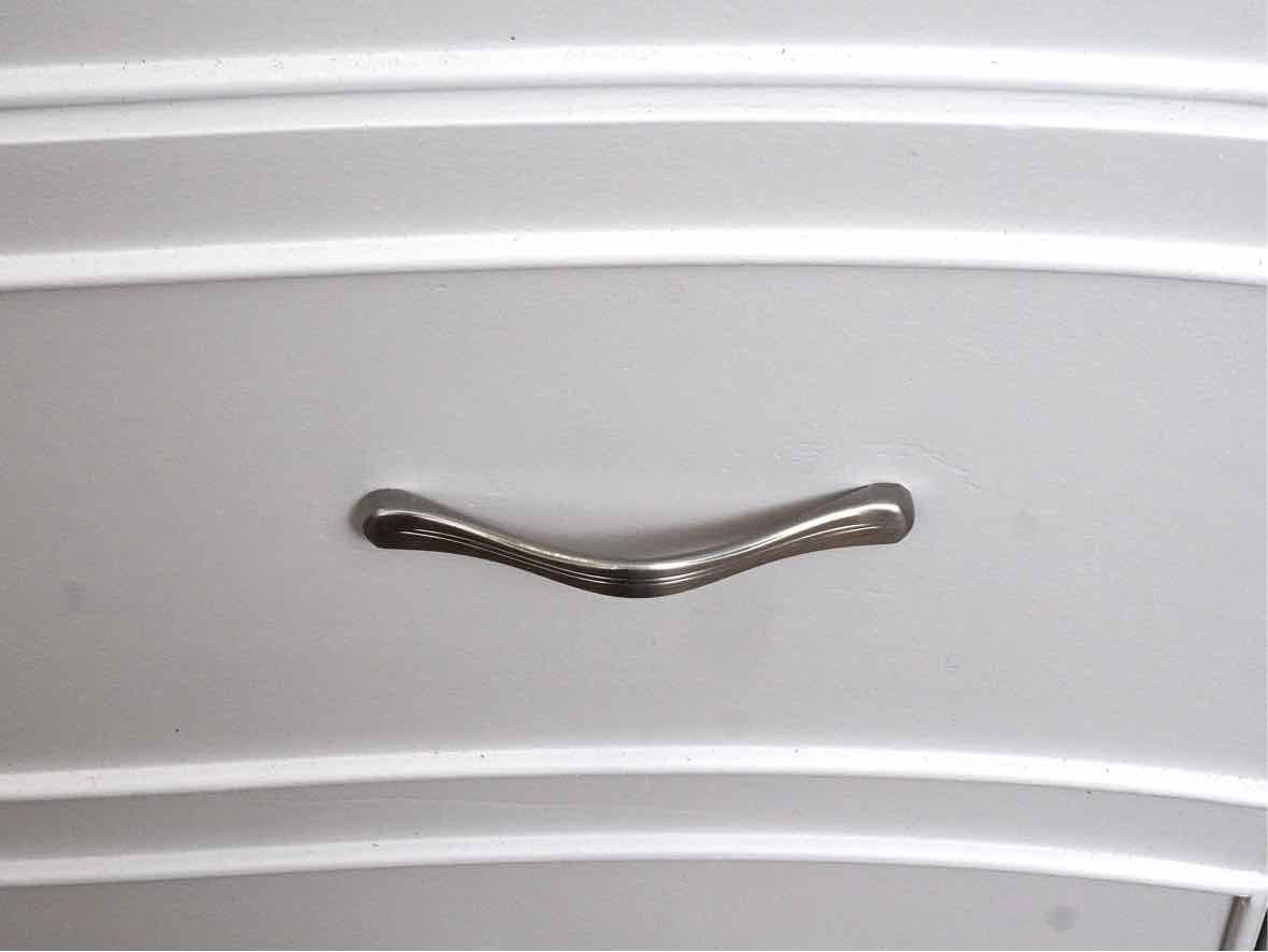 American Made 5 Drawer Chest in Wildwood White Finish
