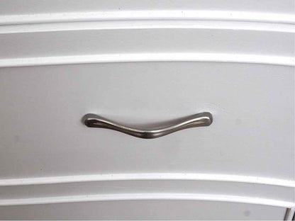 American Made 5 Drawer Chest in Wildwood White Finish