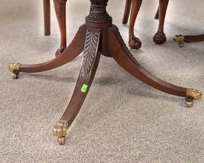 Kindel Mahogany Dining Table & Set of Six Chairs